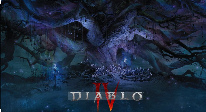 Diablo 4 season 8 Sanctuary environment dark twisted landscape